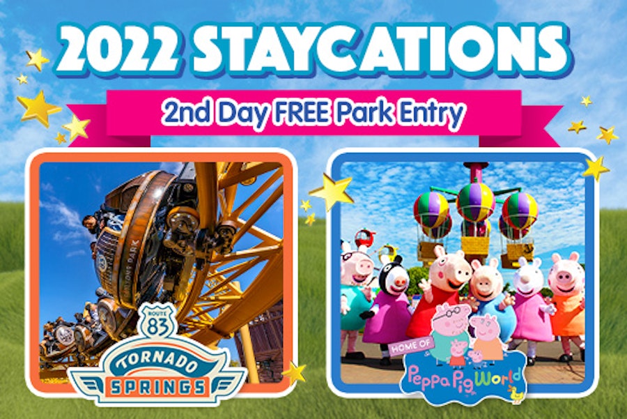 2022 staycations at Paultons Park
