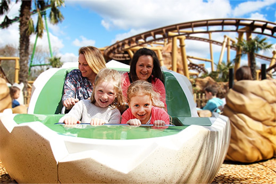 Family on a ride