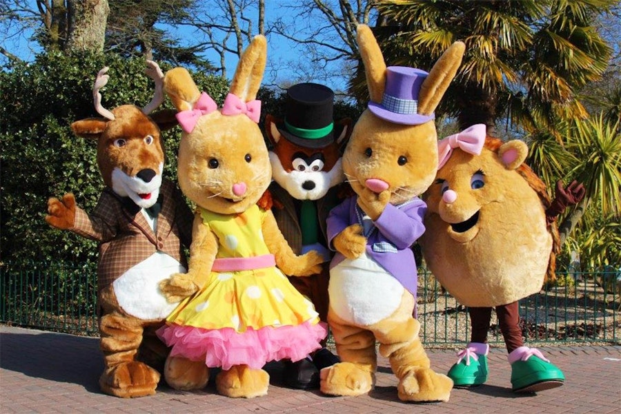 Bobtail and friends at Paultons Park