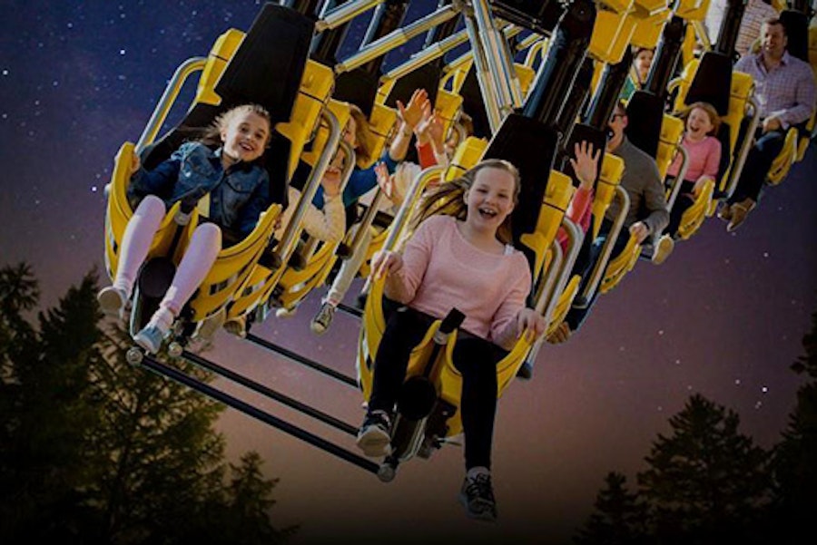Flight at Night at Paultons Park