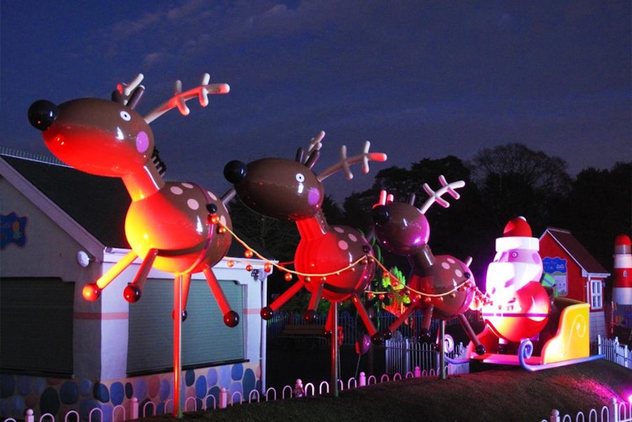 Peppa Pig World at Christmas