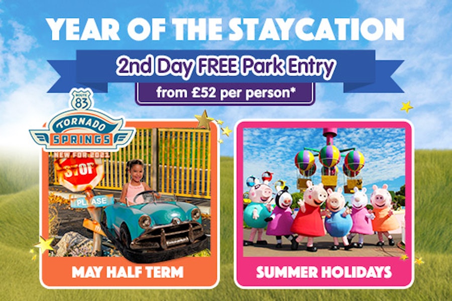 Paultons Park Staycations 2021