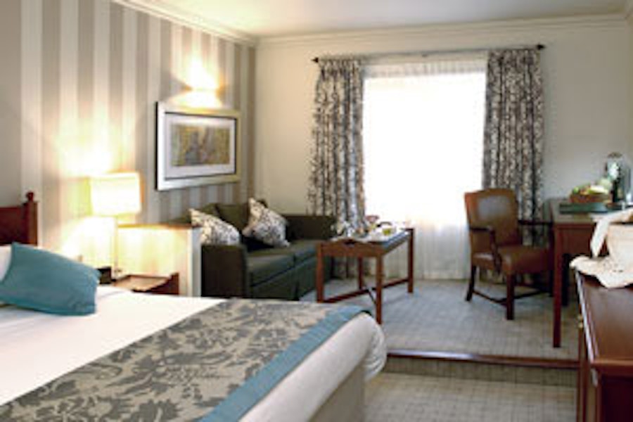 Luxury hotel room