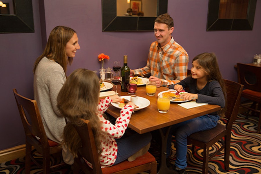 Jurys Inn family dinner