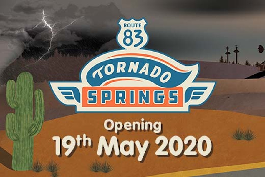 Tornado Springs opening 19th May at Paultons Park.