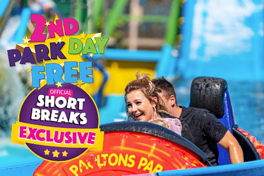 2nd Park Day FREE with Official Paultons Short Breaks