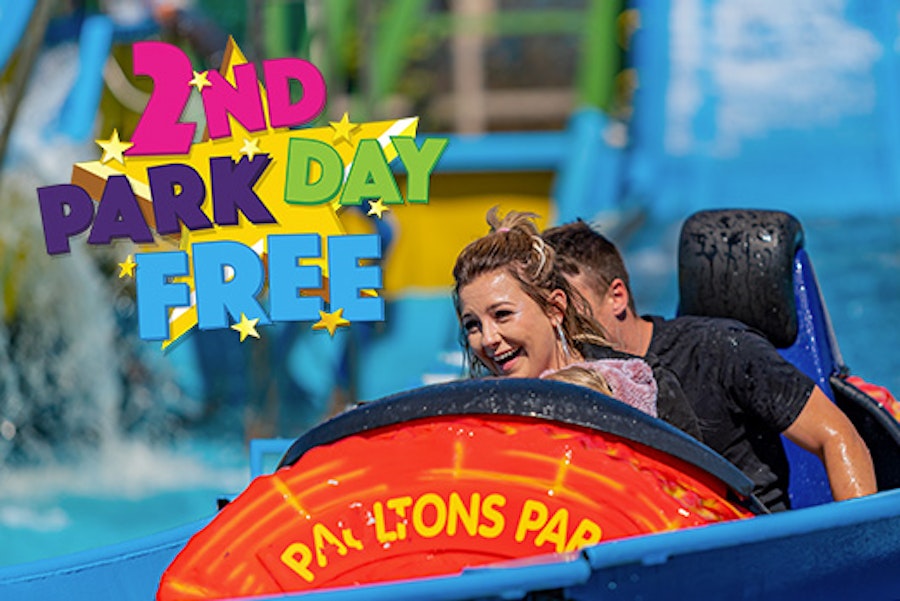 Second day free at Paultons Park