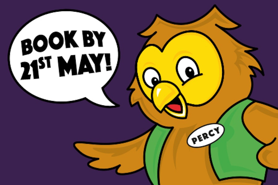 Percy the Owl at Paultons Park