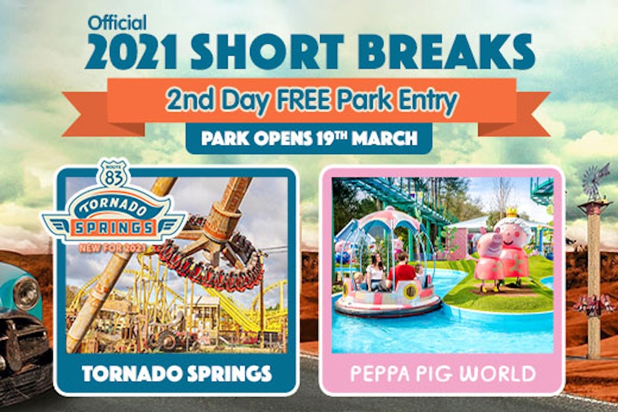 Paultons Park short breaks 2021