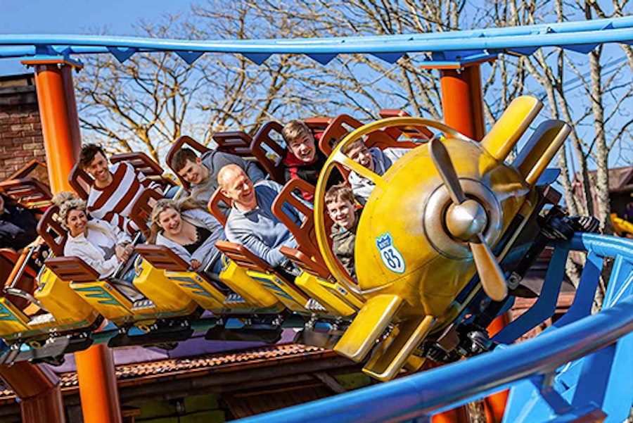 Farmyard Flyer ride at Paultons Park