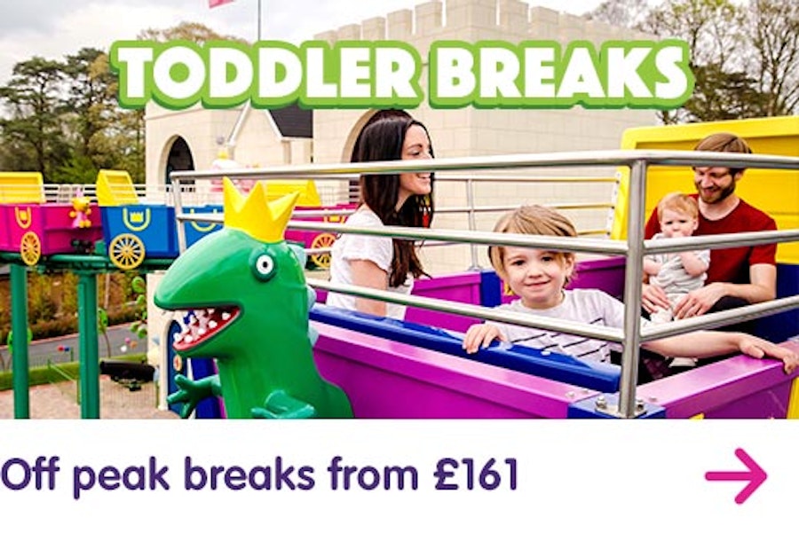 Toddlers under 1 metre go free to Paultons Park