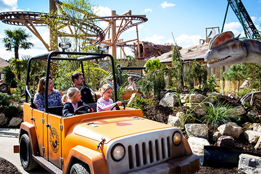 The Dinosaur Tour Co at Paultons Park