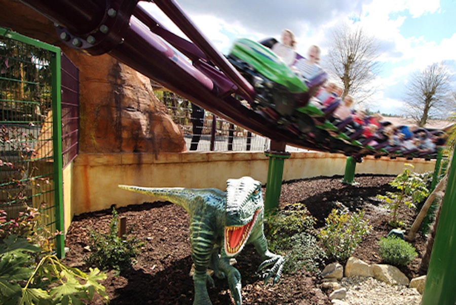Velociraptor ride at Paultons Park