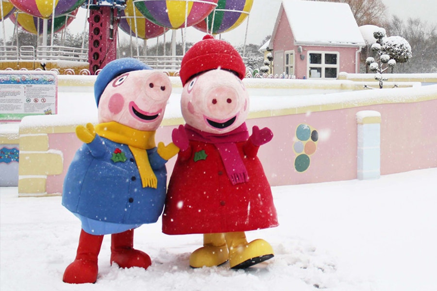 Peppa Pig World at Christmas