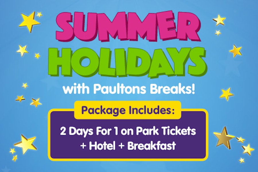 Summer holiday short breaks at Paultons Park