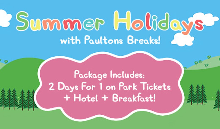 Summer holiday short breaks at Paultons Park