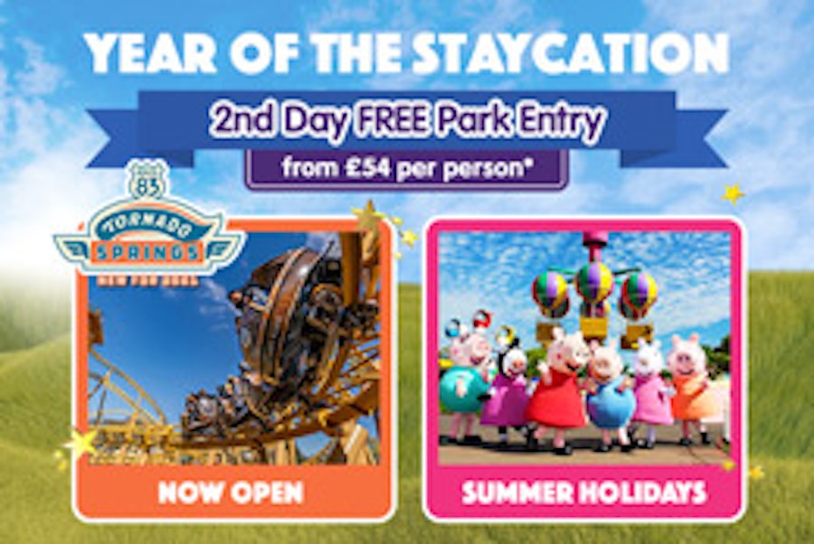 Paultons Park Staycations 2021