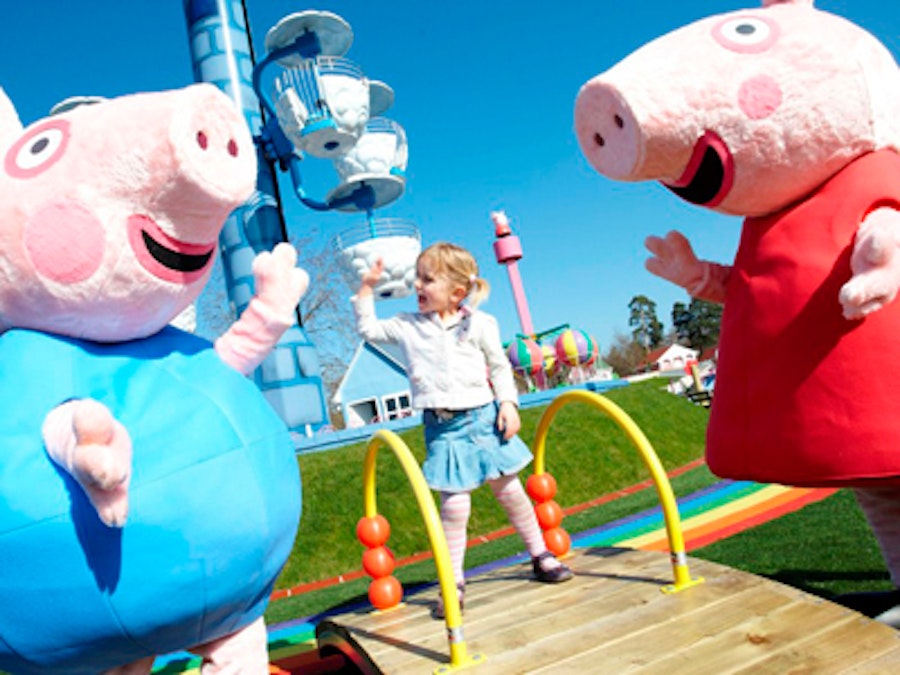 Meet Peppa Pig at Paultons Park