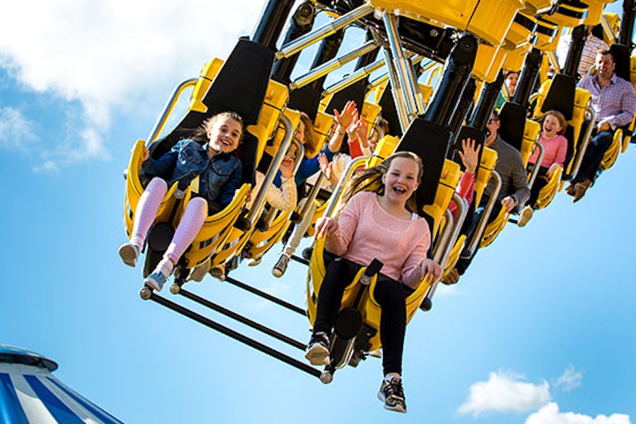 Thrilling rides at Paultons Park