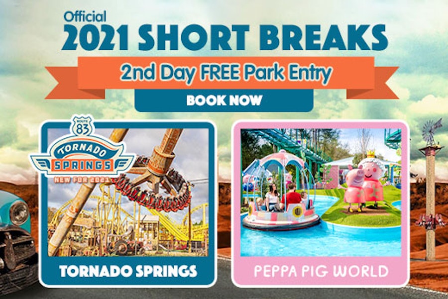 Paultons Park short breaks 2021