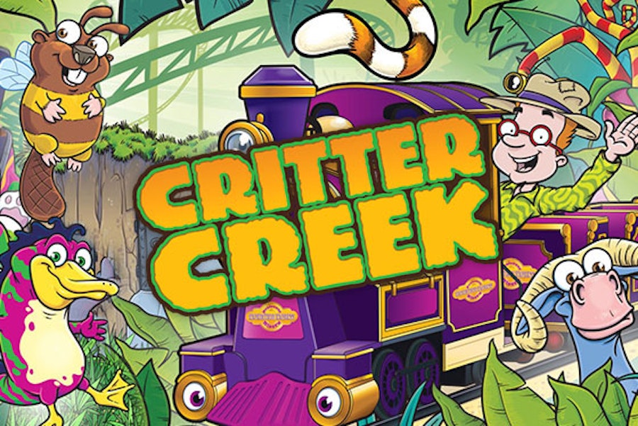 Critter Creek themed world at Paultons Park.