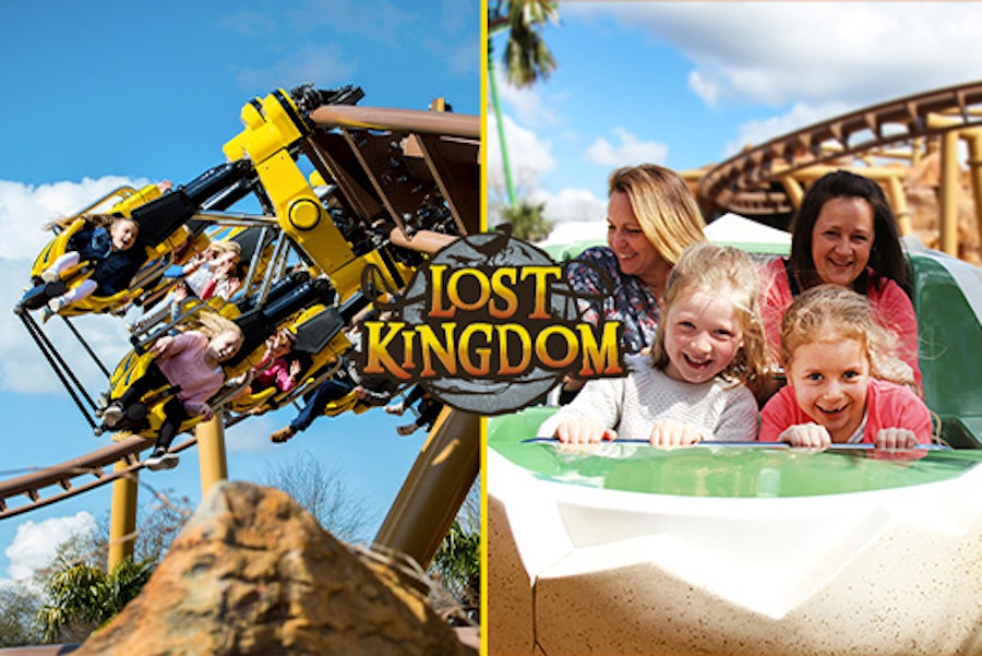 Lost Kingdom themed land at Paultons Park