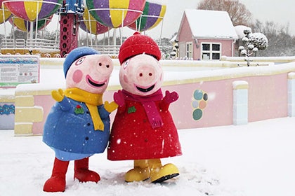 Peppa Pig World at Christmas