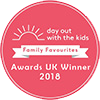 "Days out with kids" family favourites 2018 award winner