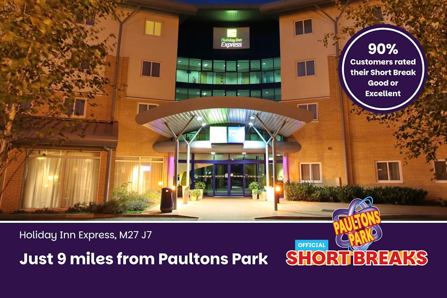Holiday Inn Express M27 J7 - 9 miles from the park