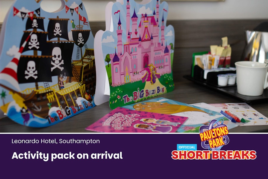Leonardo Hotel Southampton - children's activity pack