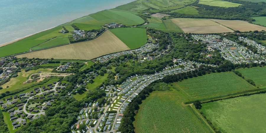 Shorefield Country Park - Aerial view