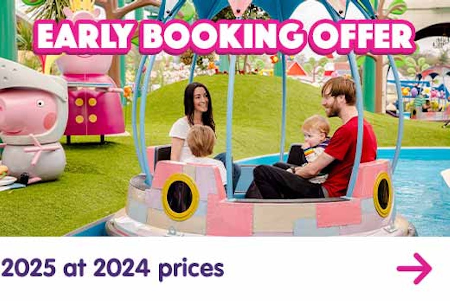 Early Booking Offer For 2025 Stays - Now on!