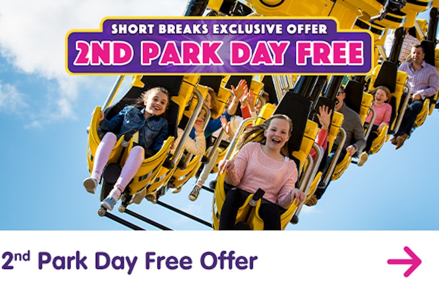 2nd Park Day FREE offer at Paultons Park