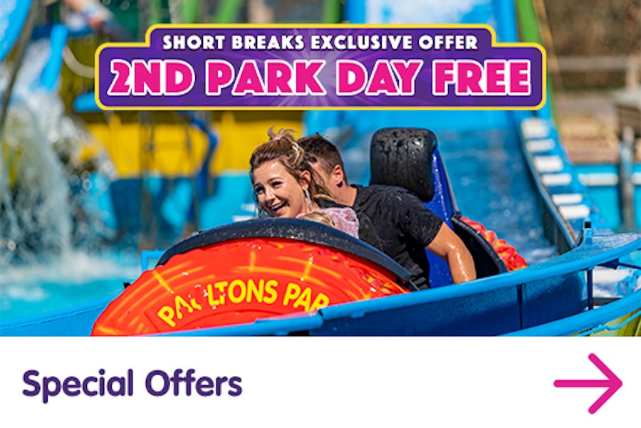 2nd Park Day FREE offer at Paultons Park