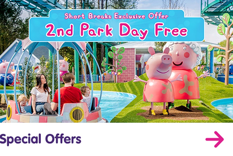 2nd Park Day FREE at Paultons Park and Peppa Pig World