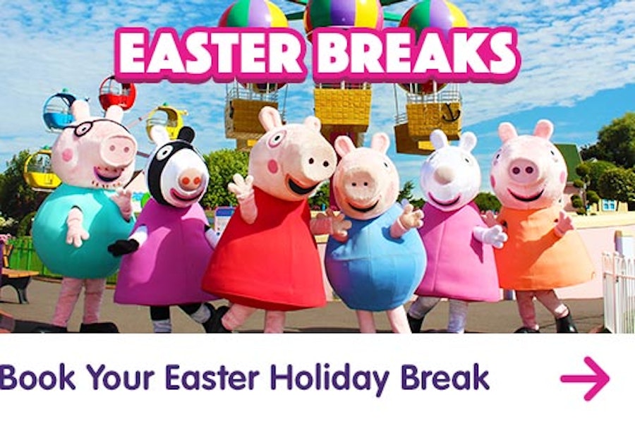 Easter breaks at Peppa Pig World