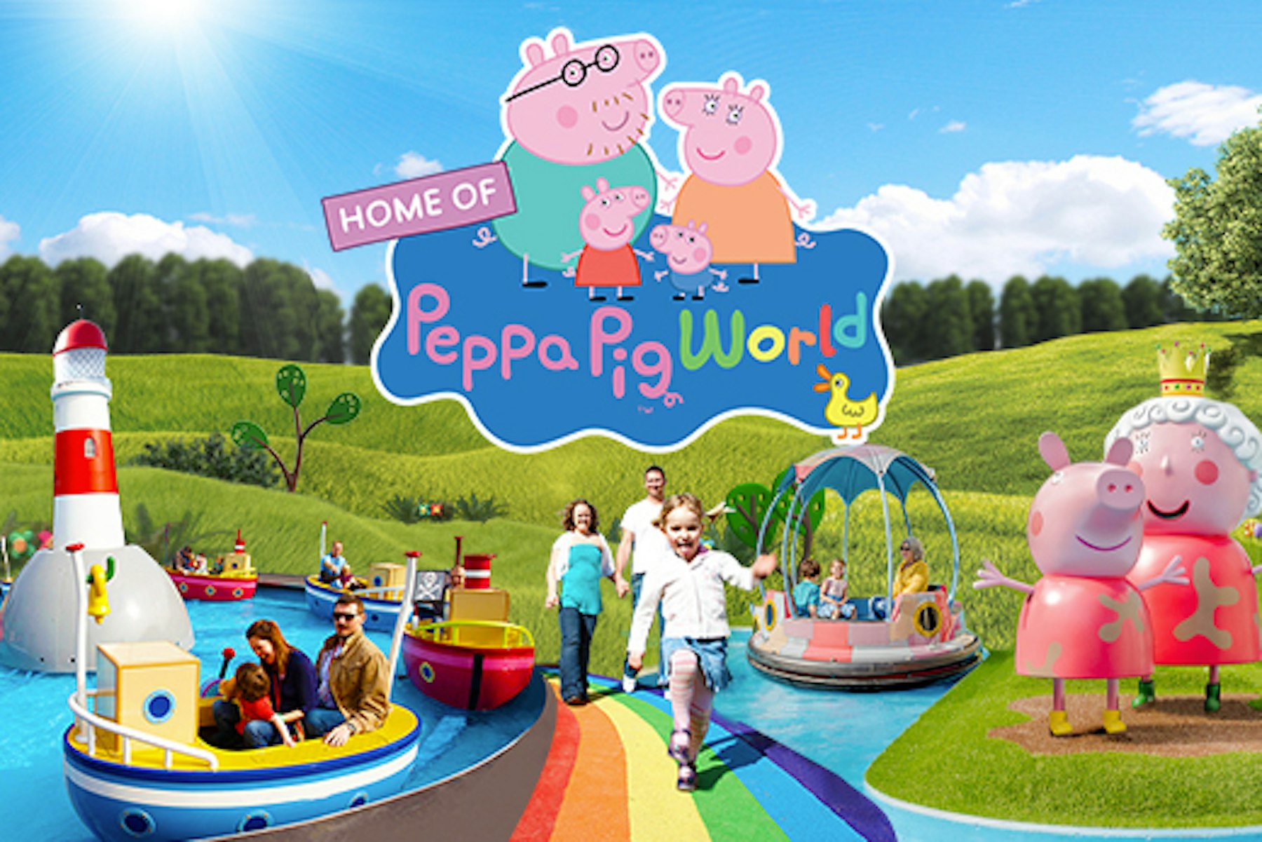 Book your Official Peppa Pig World short break | Paultons Breaks